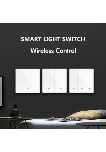 Yulong Reedark "zigbee 3.0 Akıllı Anahtar - Google Home Uyumlu,