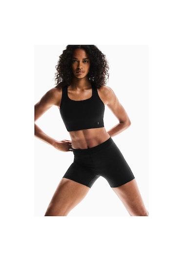 On Pace Tights Short Cleancloud Kumaşlı Kadın Koşu Taytı Siyah