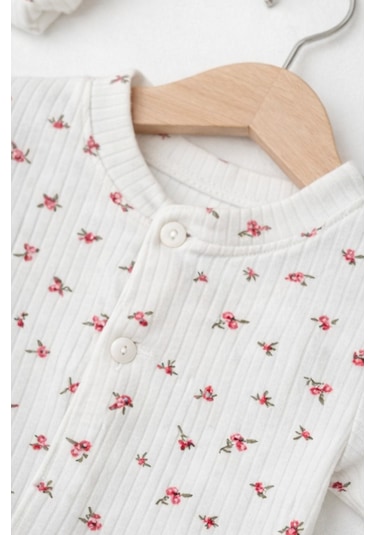 Baby Corner Bebek Pijama Takımı Ekru-renkli