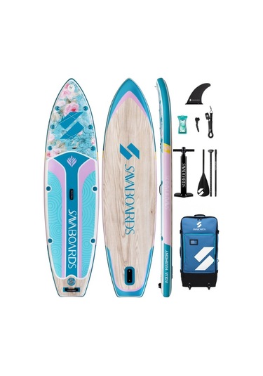 Aqua Harmony 11 Geniş Ve Dengeli Şişme Paddle Board 335x86x15 Cm Sup Seti