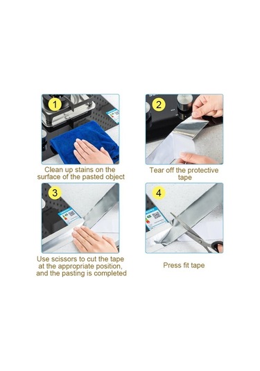 Alüminyum Su Sızdırmaz Yanmaz Bant - 9049103199687kymk