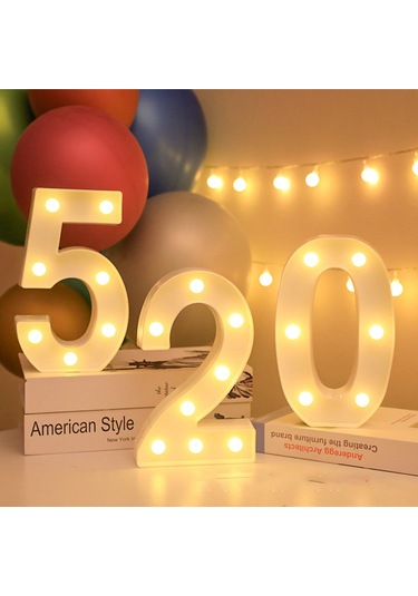 Moveevo Dijital 4 Numara Led Işıklı Dekorasyon Aleti - Sıcak Beyaz Sabit Işık, Ip54 Su Geçirmez, 2xaa Pil Dahil Değil - Parti, Düğün, Ev Dekoru İçin Diğr Moveevo Dijital 4 Numara Led Işıklı Dekorasyon Aleti - Sıcak Beyaz Sabit Işık, Ip54 Su Geçirmez, 2xaa Pil Dahil Değil - Parti, Düğün, Ev Dekoru İçin Diğr