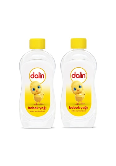 Dalin Etkin Nemlendirici Bebek Yağı 2 x 500 ML