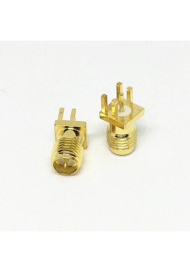 RP SMA dişi Dar Ayak PCB Konnektör