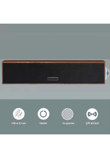 Concord E-3090 Fm Radyo/usb Dahili Kablolu Bluetooth Hoparlör