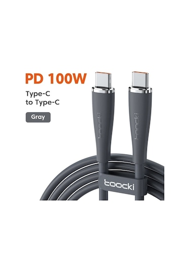 Besthome1 Tooki Pd 100w Usb C Kablo Hızlı Şarj 4.0 Macbook İphone Uyumlu 15 Samsung S24 S23 Xiaomi Huawei Mavi