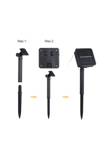 Novahub 9w 15m 150 Led Çok Renkli Bahçe Işıkları, 8 Modlu Güneş Enerjili, Bahçe Dekorasyonu İçin Çok Renkli