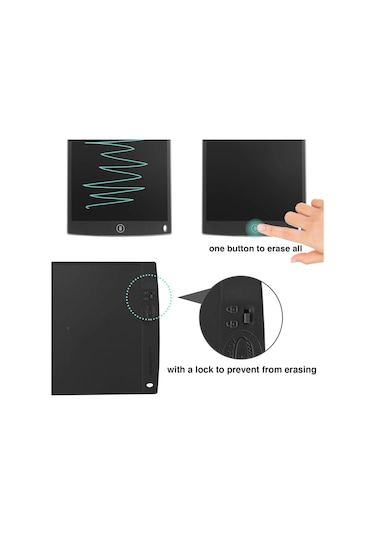 Ultratekno 12" Büyük Boy Dijital Yazı Tahtası Grafik Çizim Tableti