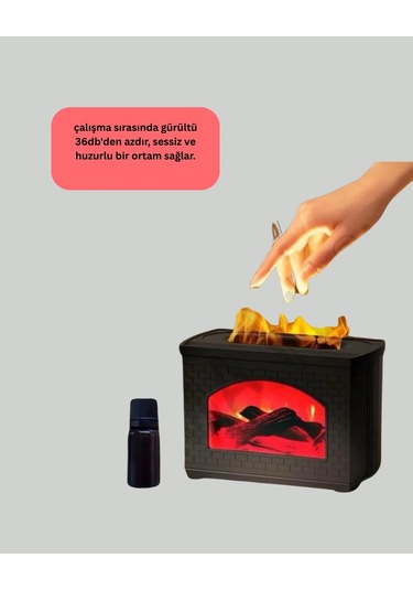 Usb Güçlü Ultrasonik Hava Nemlendirici Sessiz Çalışan 270 Ml Difüzör