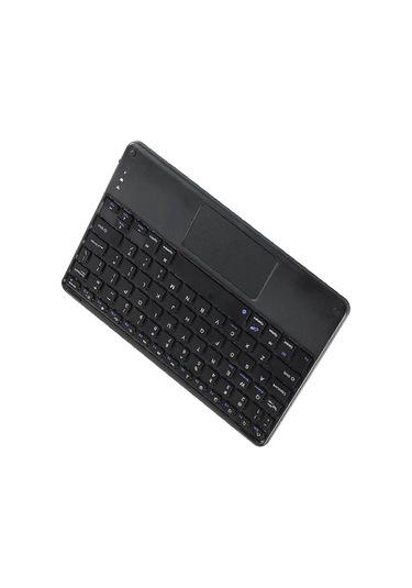 Dokunmatik Yüzeyli Kablosuz Klavye Bluetooth Klavye Pc Tablet Oyun Siyah