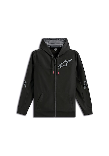 Alpinestars Sessions V3 Hoodie Kapüşonlu Sweatshirt Siyah Gri Çok Renkli