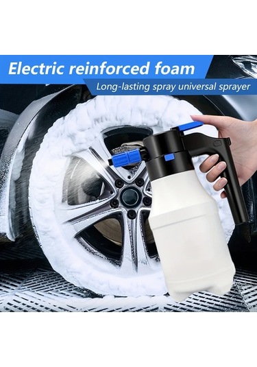Topshop1 Elektrikli 1 5 Litrelik Puskurtucu Araba Yikama Kopuk Sprey Kutusu Yuksek Basincli Ozel Fan Hava Basinci Genel