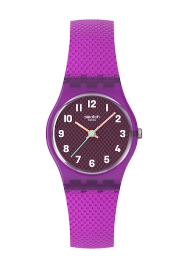 Lv122 Swatch Magenta Weave Bayan Kol Saati Çok Renkli