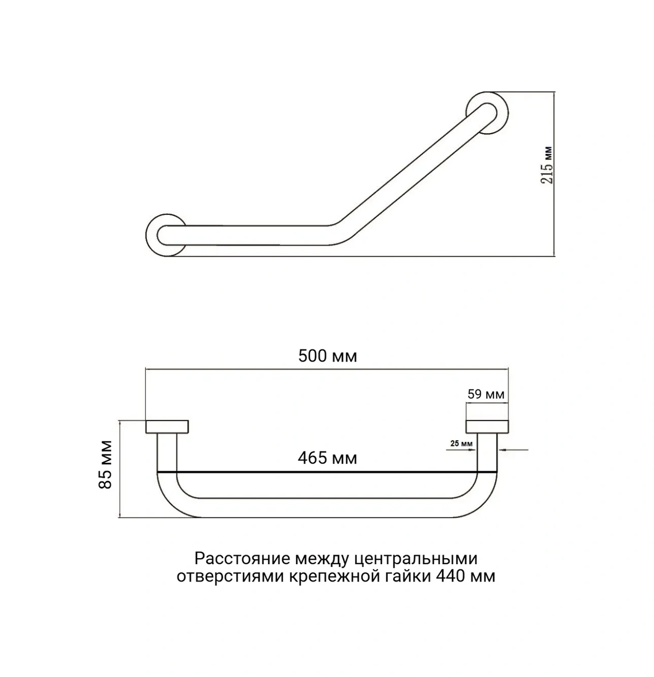 Denart Duvar Tipi Banyo Korkuluğu - Akıllı Yaşlılar İçin Kıvrımlı Tutuş Kolu 90493203 Krom