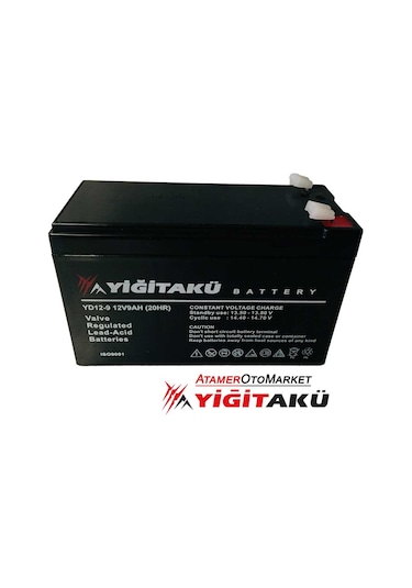 12v 9 Ah-amper Kuru Tip Agm Ups Güç Aküsü Yiğit Akü