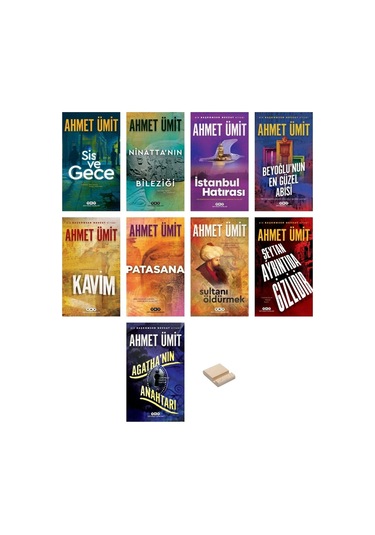 Ahmet Ümit Polisiye Romanları 9lu Set