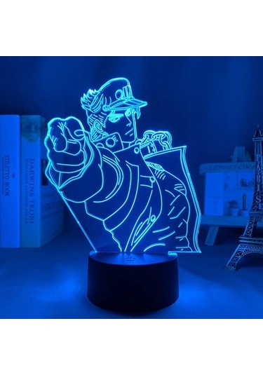 Wealthglow Renk Değiştiren 3d Dekoratif Şekilli Led Lamba - 12 Cm 3lhxyo Siyah