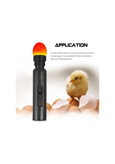 Novahub Jms Parlak Soğuk Led Yumurta Candler Test Cihazı Kuluçka Makinesi Depo Güç Kaynağıyla Kullanılır