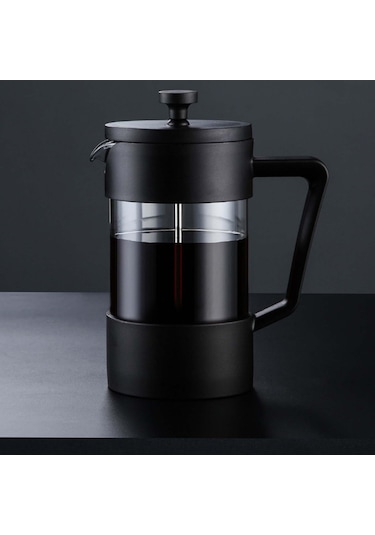 Suntek Cam Çaydanlık Paslanmaz Çelik Filtre Kahve Makinesi 350ml