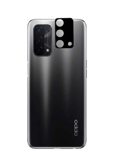 Ceponya Oppo A74 4G 3D Kamera Lens Koruyucu Temperli Cam