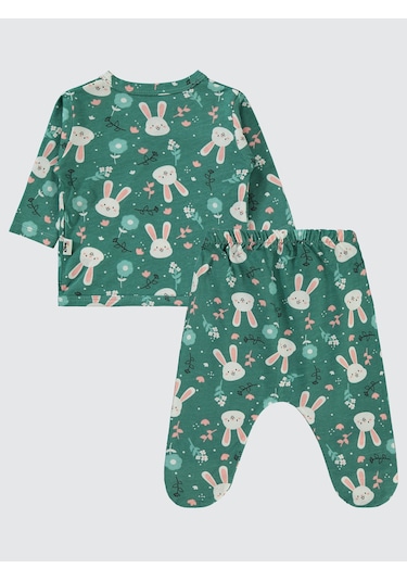 Civil Baby Erkek Bebek Zıbın Takımları 0-1 Ay Haki Haki