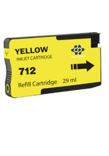 Atomplotter Hp 712 Yellow Y Kartuş 29ml