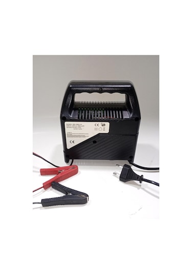Araba Motorsiklet Akü Şarj Aleti 6v 12v Aküler İçin 6 Amper Doluluk Seviye Göstergeli Akü Şarj Cihazı