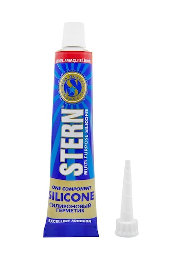 Stern Genel Amaçlı Tüp Silikon 50 Gr Şeffaf -40 +180 Şeffaf Şeffaf