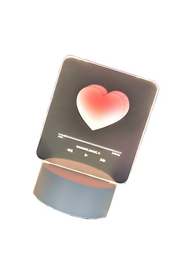 Shineyee 3d Led Gece Lambası, Yumuşak Işık, Dekoratif Tasarım, Enerji Tasarruflu, Ev Odaları İçin Multifonksiyonel Aydınlatma Diğer