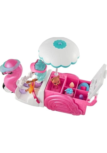 Polly Pocket Flamingo Atıştırmalık Arabası HWP24