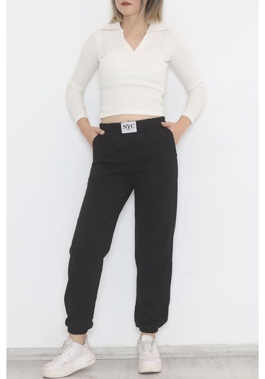 Mokashopin - Armalı Eşofman Altı Siyah - 12556.1778. 001