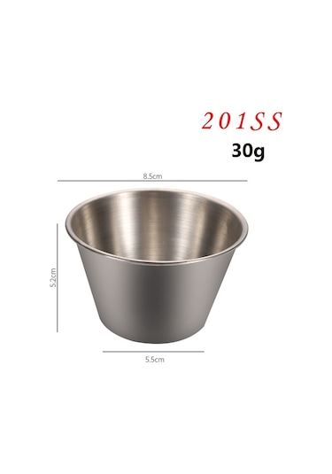 Sones Paslanmaz Çelik Tortilla Salata Domates Sosu Kupası, Özellikler 201 Büyük