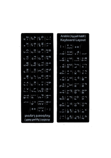 Mn6 Map01 Arapça Klavye Etiketi/silinmez-3 Adet/notebook-pc Uyumlu/arapça Klavye Sticker