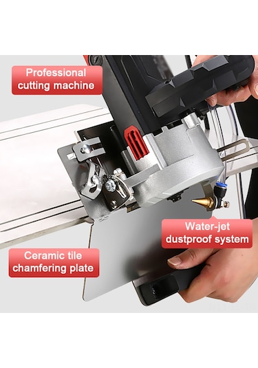 Lemestar Stahl Çinili Köşe Kesici 45 Hassas Taşlama Kenar Düzeltici Ev Kullanıma Uygun Elksiz Basit Model