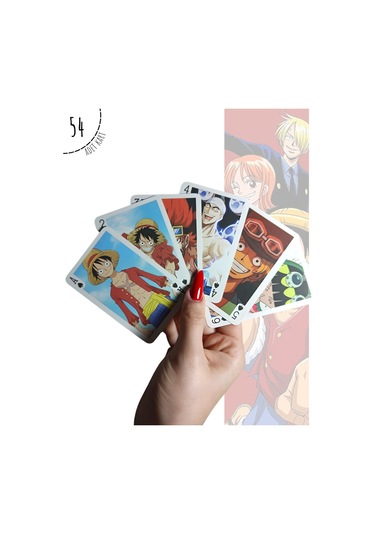 Anime One Piece Iskambil Kartı - Poker Kartı