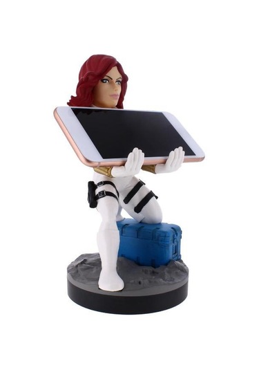 Exg Pro Cable Guys Marvel Black Widow White Suıt Phone And Controller Holder