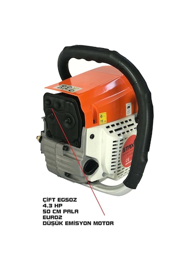 Staxx Tt-58cc Benzinli Testere Ağaç Odun Dal Kesme Balta