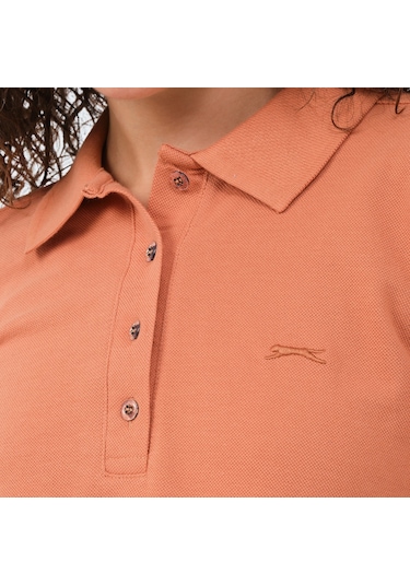 Slazenger VERA I Kadın Polo Yaka Kiremit Tişört