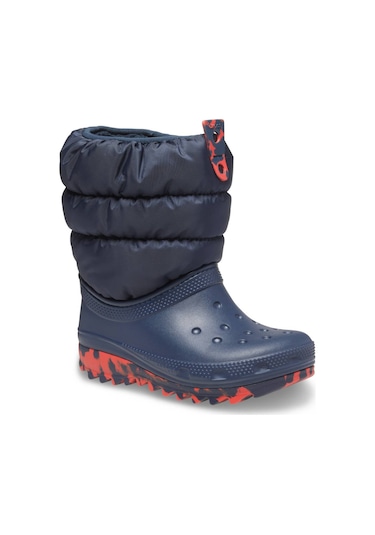 Crocs Classic Neo Puff Çocuk Bot Lacivert 207684-410 Lacivert - Kamuflaj
