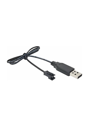 3.7v / 3.6v Lityum Pil Usb Şarj Kablosu Jst Sm-2p Soket Lipo Batarya Rc Quadcopter Drone Helikopter
