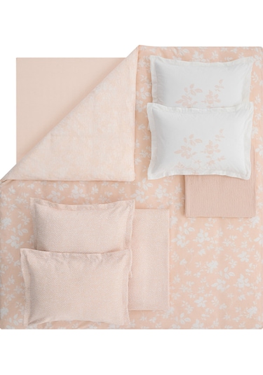 Yataş Bedding Etta Çift Kişilik Fall Winter Çeyiz Seti Pudra