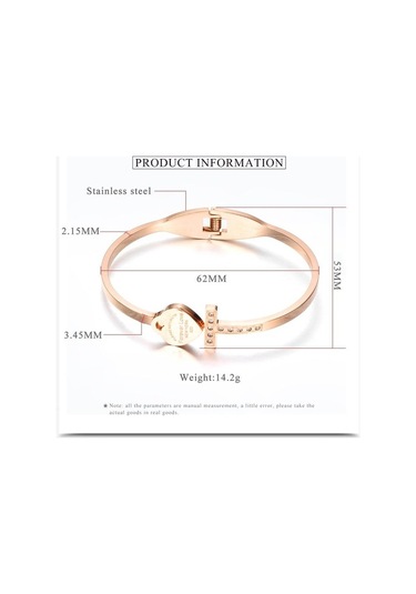 Novahub Altın Çapraz Aşk Moda Kelime Kilidi, Titanyum Çelik, Gümüş, Geometrik Tasarım, Basit Stil Gümüş