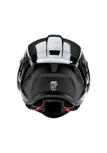 Alpinestars Supertech R10 Carbon Spor Motosiklet Kaskı Siyah