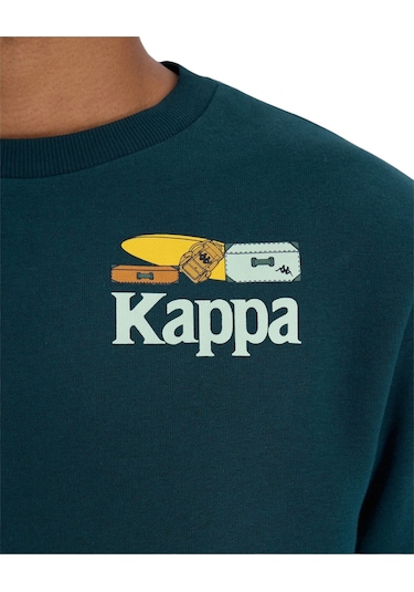 Kappa Unisex Sweatshirt PETROL