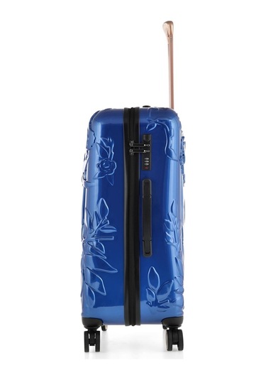 Ççs 5217 Kuru Kafa Polikarbon 3 Lü Valiz Seti-mavi Mavi