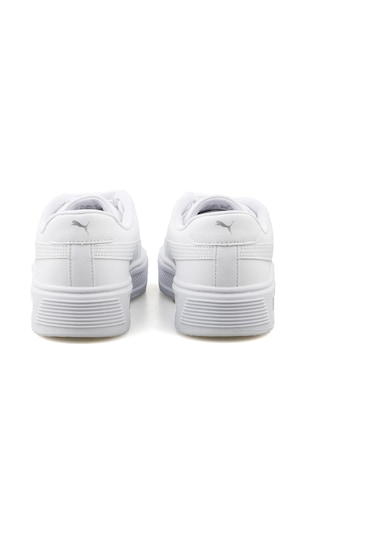 Puma Smash Platform Kadın  Beyaz / Gri Sneaker