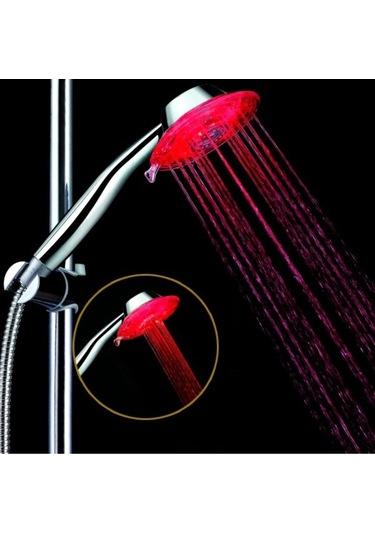 Novahub 6 Renkli Led Duş Başlığı - Ayarlanabilir Modlar, Abs Malzeme Diğer