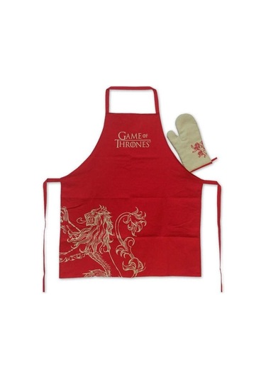 Game Of Thrones: Lannister Apron And Oven Glove Önlük Seti