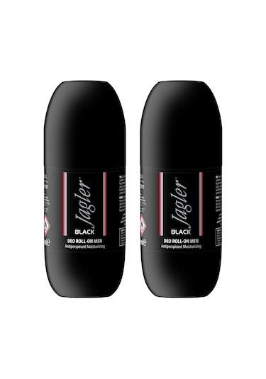 Jagler Black Antiperspirant Erkek Roll-On Deodorant 2 x 50 ML