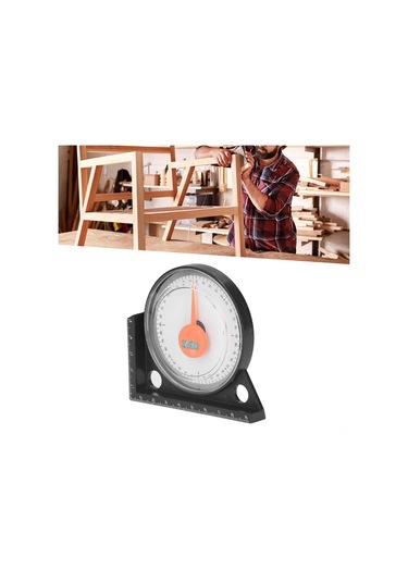 Maiyame Plastik Açı Ölçer - 0-360 Derece İçin Göstergeli, Çizgili Ve Dayanıklı, Ahşapçılık-metalçılık İçin Uygun